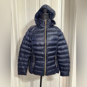 Women’s Michael Kors size medium Midnight Blue Puffer Jacket